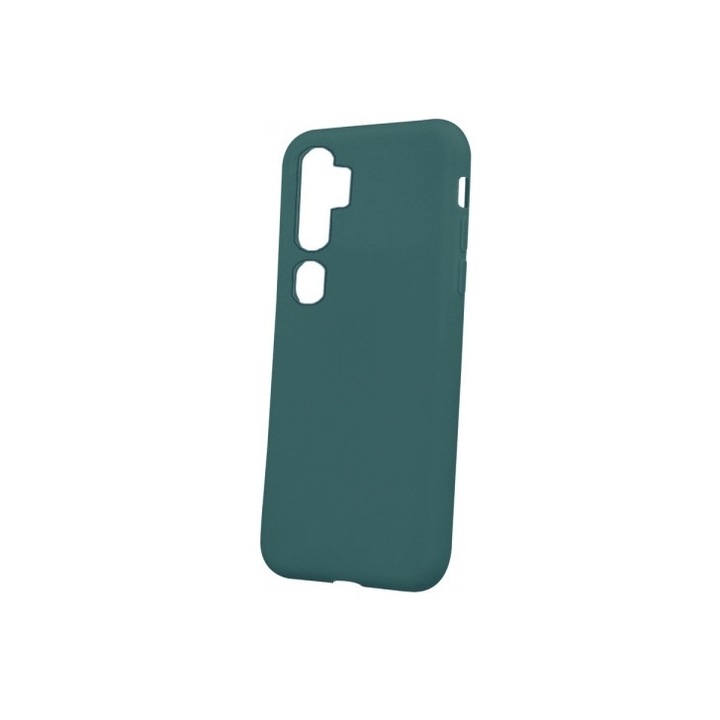 Калъф, съвместим с Xiaomi Redmi Note 10 4G, G-Tech, силиконов TPU, матов външен вид, горскозелен