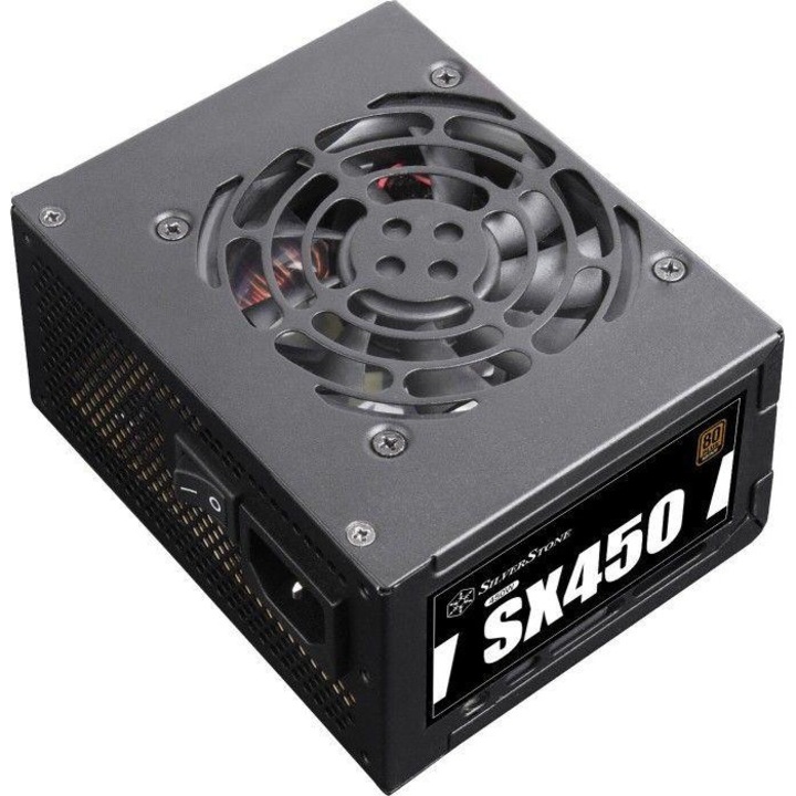 Захранване SilverStone SST-SX450-B, SFX, 450W, PFC Activ