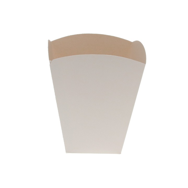 Set 300 cutii de carton pentru popcorn, DeaSign, 80x80x150 mm