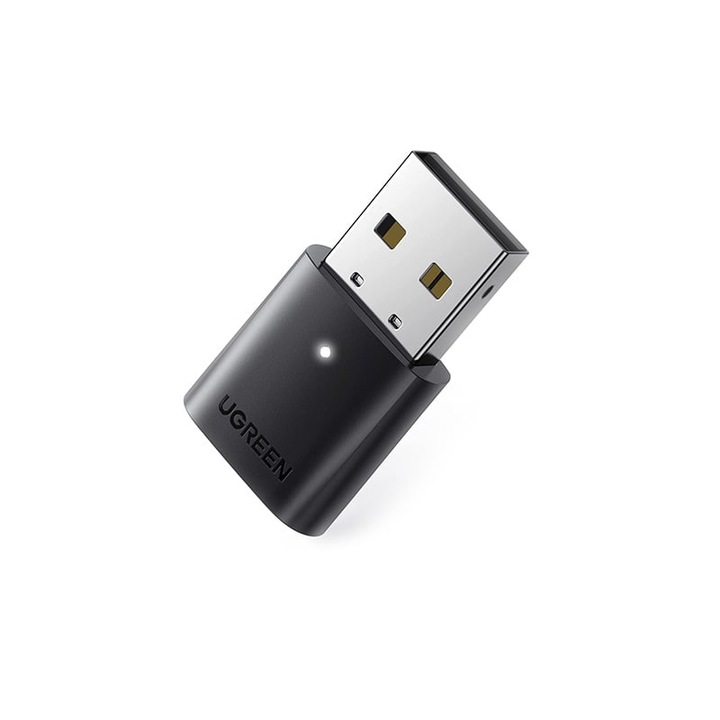 Adaptor USB Bluetooth 5.0, Ugreen 80889 CM390, Negru