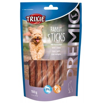 Recompense pentru caini Trixie Premio Batoane Cu Iepure 100 g 31709 Recompense pentru caini Trixie Premio Batoane Cu Iepure 100 g 31709