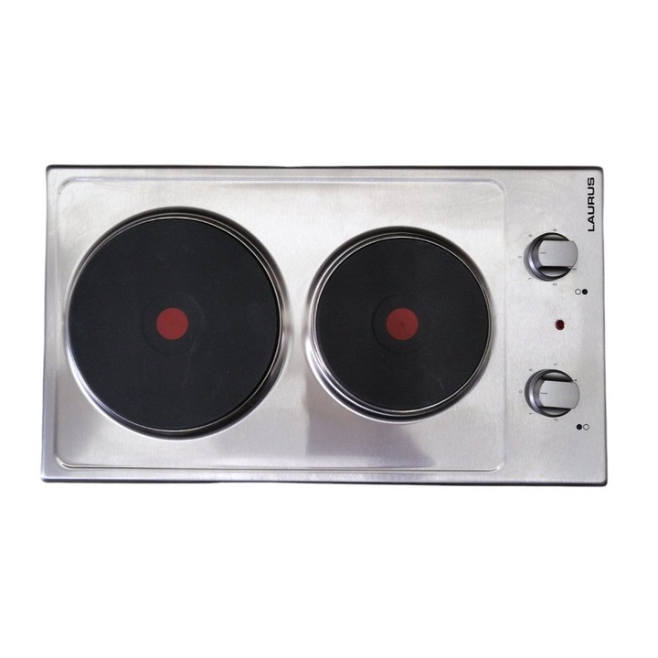 Плот за вграждане Laurus LKF30, 3500W, 2 бързонагряващи зони 1500W и 2000W, 6 степени
