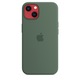 Apple iPhone 13 Szilikon tok MagSafe rögzíthetőséggel, Eukaliptusz