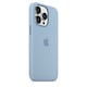 Husa de protectie Apple Silicone Case with MagSafe pentru iPhone 13 Pro, Blue Fog