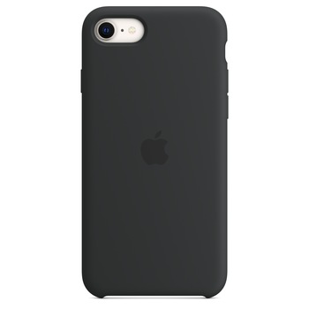 Husa de protectie Apple Silicone Case pentru iPhone SE 3, Midnight Husa de protectie Apple Silicone Case pentru iPhone SE 3, Midnight
