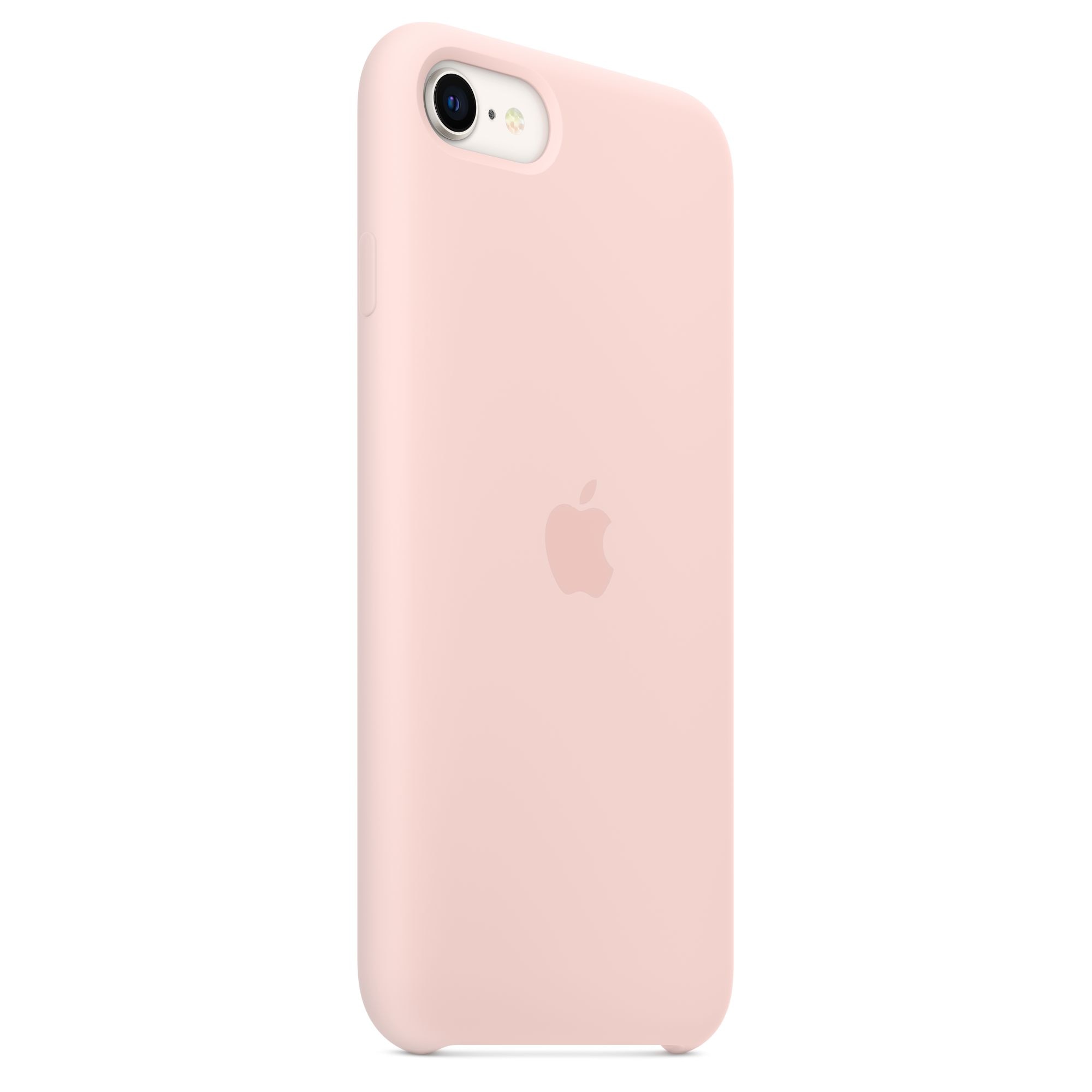 Husa de protectie Apple Silicone Case pentru iPhone SE 3, Chalk Pink