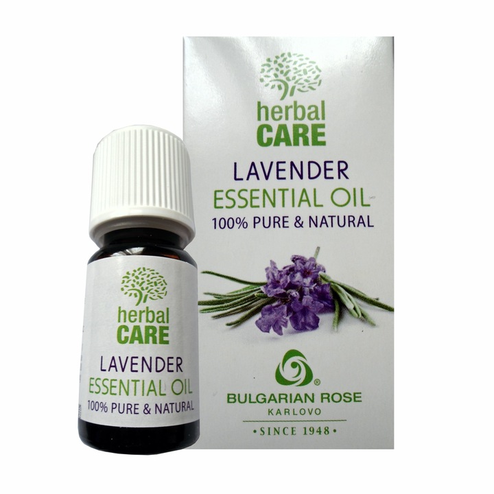 Ulei esential Bulgarian Rose, Aroma Lavanda, 10 ml, Mov