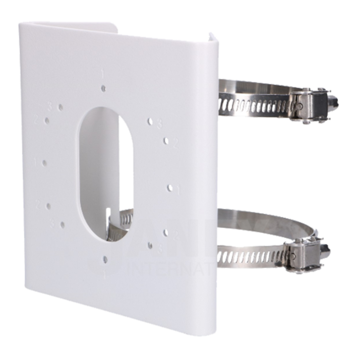 Hikvision DS-1275ZJ-S-SUS oszlopra szerelhető konzol, méretek, 144 mm