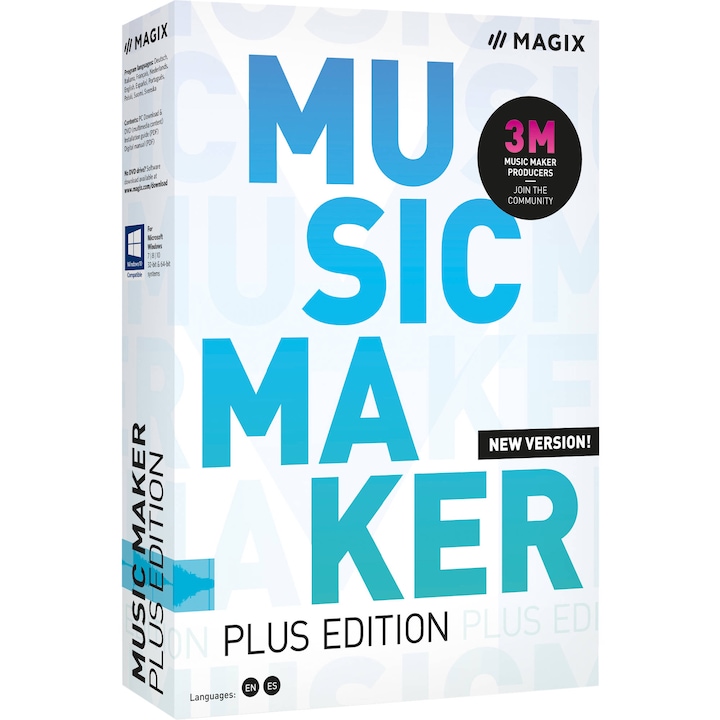 Magix Music Maker Plus 1 Device állandó elektronikus licenc