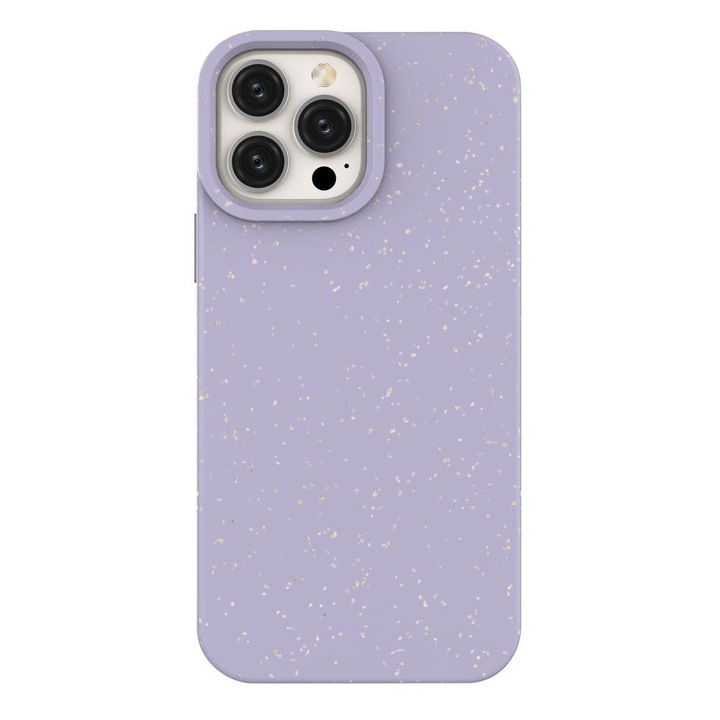 Carcasa biodegradabila Eco Shell compatibila cu iPhone 13 Pro Purple