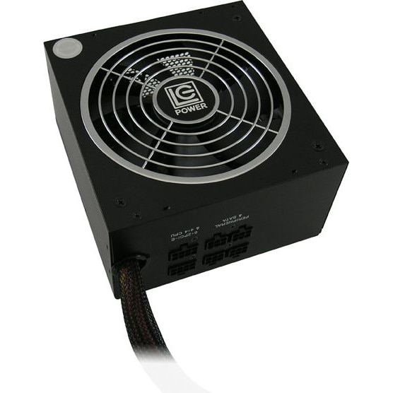 LC Power LC6600GP2 V2.3 - Fuente De Alimentación (ATX, 600 W, Diámetro De 140 Mm), Negro