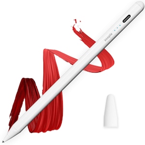 Stylus Pen Universal Zoopie®, pentru Tableta, Telefon, iPad 2010-2017, Android si Windows, Pix Tableta Capacitiv, Creion Digital, Touch Pen cu Varf din Cupru, Magnetic, USB-C, Alb