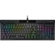 Corsair K70 RGB PRO Mechanikus gaming billentyűzet, Cherry MX Brown kapcsoló, PBT Doubleshot gombok, 8000Hz polling rate, Levehető USB kábel, Fekete