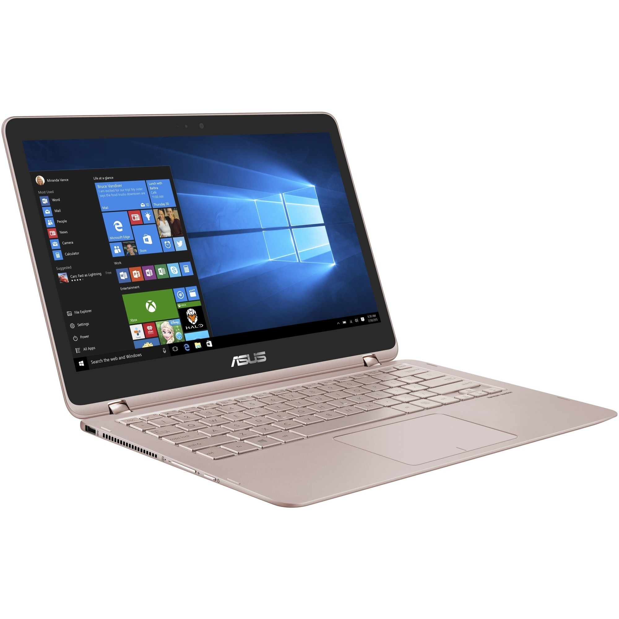 Laptop 2 in 1 ASUS ZenBook Flip UX360UA-C4196T cu procesor Intel