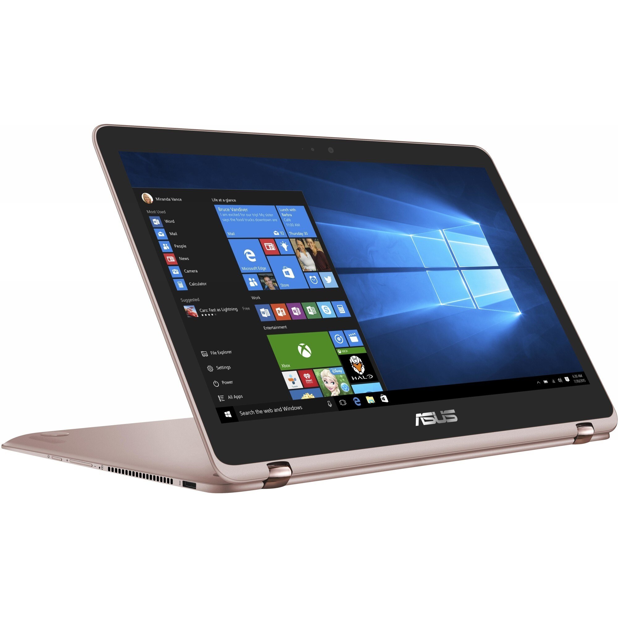 Laptop 2 in 1 ASUS ZenBook Flip UX360UA-C4196T cu procesor