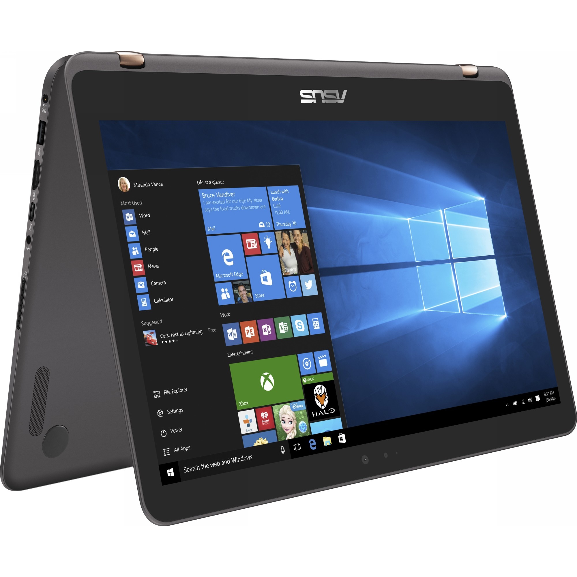 Laptop ASUS ZenBook UX360UA-DQ210T cu procesor Intel® Core™ i7