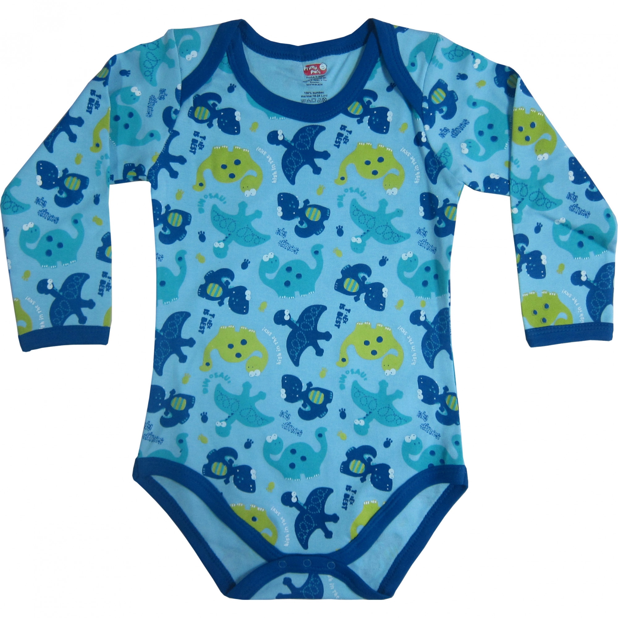 Body bebe, maneca lunga, Primii Pasi, PP1461ML