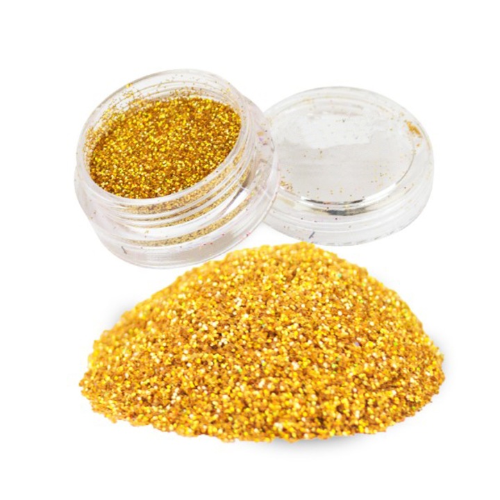 Decoratiune Sclipici unghii Fin Gold 3gr, Sela