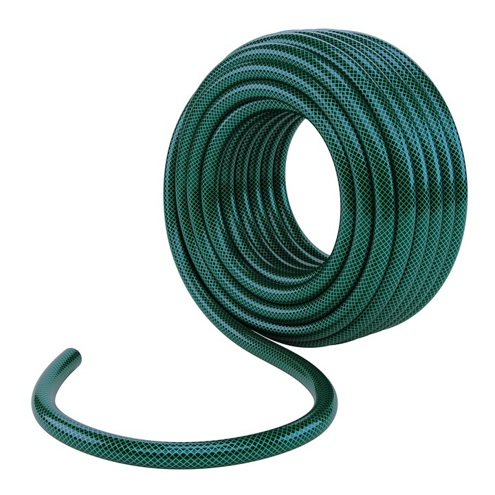 Маркуч PALISAD, Армиран, PVC, 1/2", 15 m, 3 пласта, 10 бар