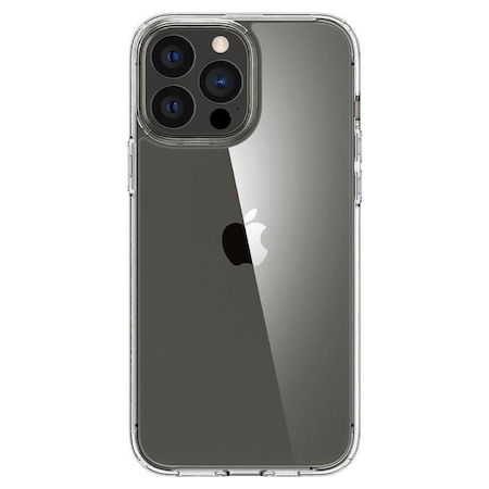 Husa Spigen Ultra Hybrid, pentru iPhone 13 Pro Max, Antisoc, Certificare de protectie militara, Transparent