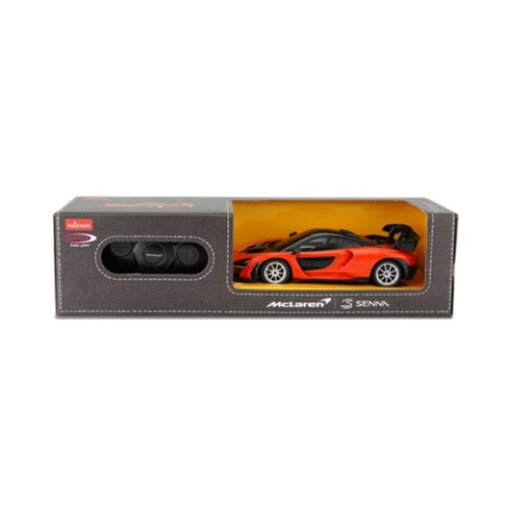 Masinuta cu telecomanda, Rastar Mclaren Senna, 18.5 x 9 x 5.5 cm