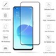 AZIAO film Realme 9 5G/9 Pro-hoz, edzett erős üveg 9H, teljes ragasztó, ultra védelem, fekete