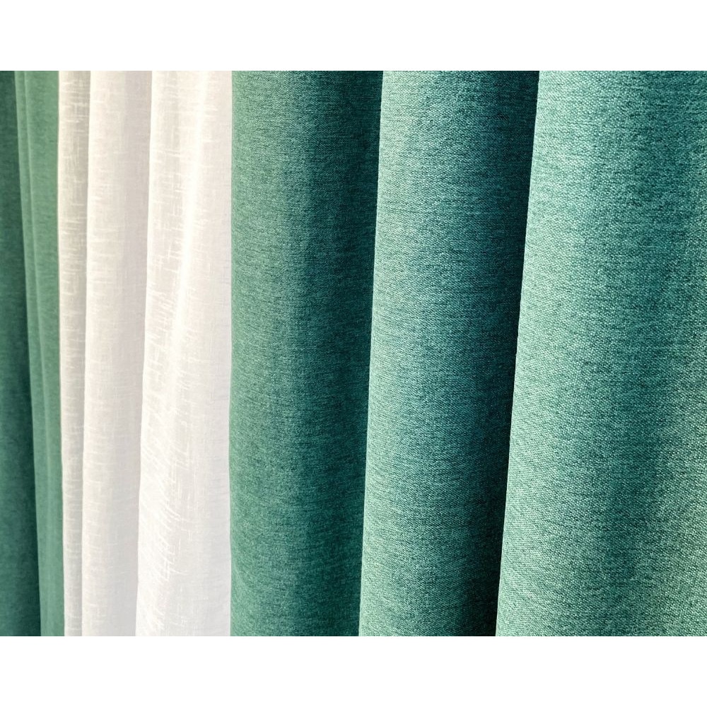 Set 2 Draperii, Model "Turquoise", 140/260 - eMAG.ro