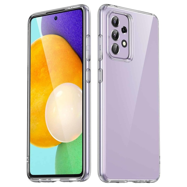 Samsung Galaxy A52 / A52 5G / A52S szilikon átlátszó védőtok