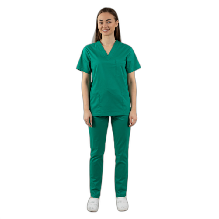 Медицинска блуза Clio Unisex, Surgical Green, XXL
