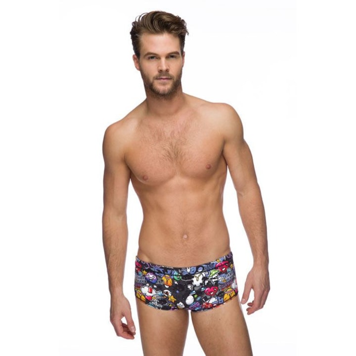 Costum inot Maru Bizarre Pacer de antrenament, barbati, multicolor, marimea 26"
