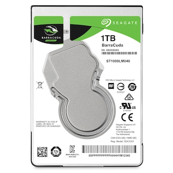 HDD Laptop Seagate BarraCuda® 1TB, 5400rpm, 128MB cache, SATA III HDD Laptop Seagate BarraCuda® 1TB, 5400rpm, 128MB cache, SATA III