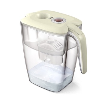 Cana de filtrare apa Laica Big XXL Roma, 3.7 litri, indicator rosu Cana de filtrare apa Laica Big XXL Roma, 3.7 litri, indicator rosu