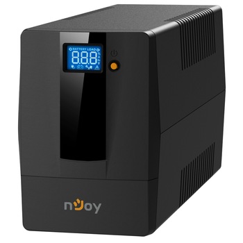 UPS nJoy Horus Plus 800, 800VA/480W, LCD cu ecran tactil, Management, Repornire Automata, Reglaj Automat al Tensiunii UPS nJoy Horus Plus 800, 800VA/480W, LCD cu ecran tactil, Management, Repornire Automata, Reglaj Automat al Tensiunii