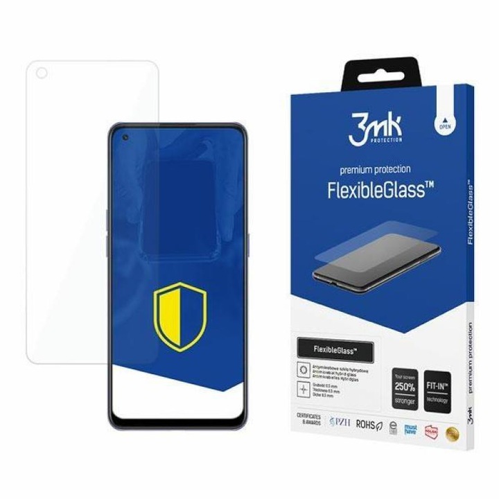 Átlátszó védőfólia 3MK Flexible Glass kompatibilis az Oppo Reno 7 SE 5G-vel