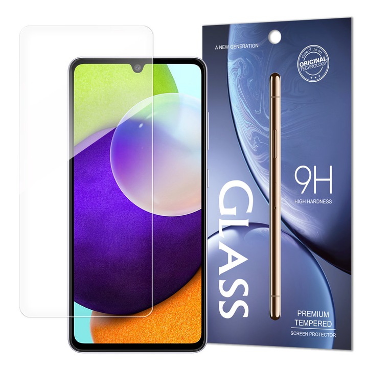 Folie protectie telefon, Hurtel, pentru Samsung Galaxy A33 5G, Sticla, Transparenta