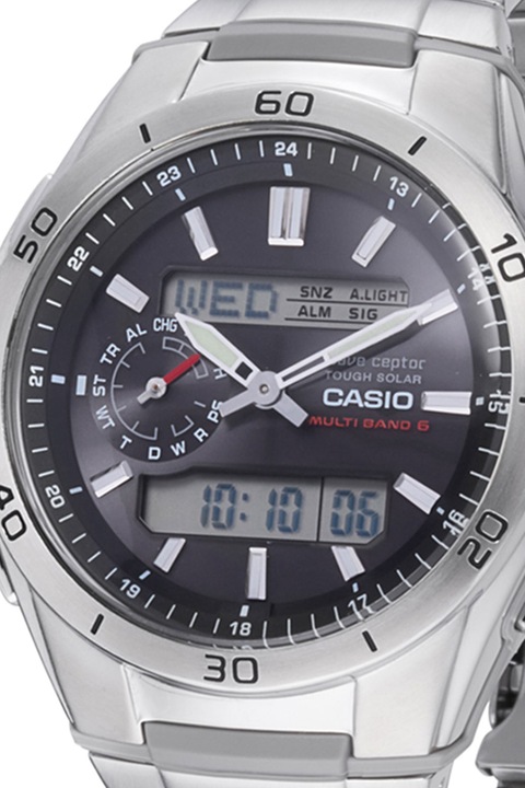 Casio, Иноксов часовник с кварц, Сребрист
