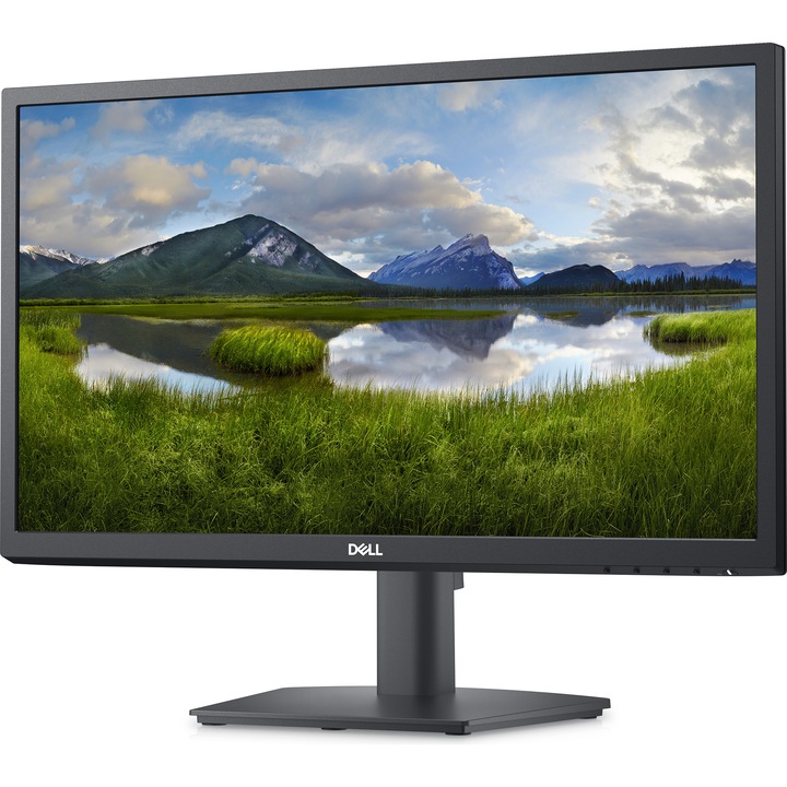 Монитор LED VA Dell 21.5", Full HD, VGA, Vesa, Черен