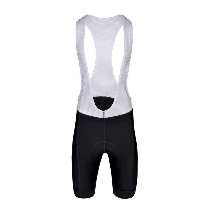 Salopeta de ciclism unisex, Protective Sequence Bib Tight, 210027, Alb/Negru