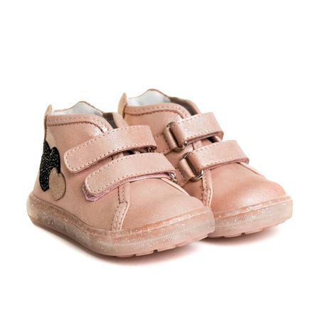 Cow condenser Absolutely Pantofi din piele naturala pentru copii cu talonet Seby roz, PJ Shoes, 18 -  eMAG.ro