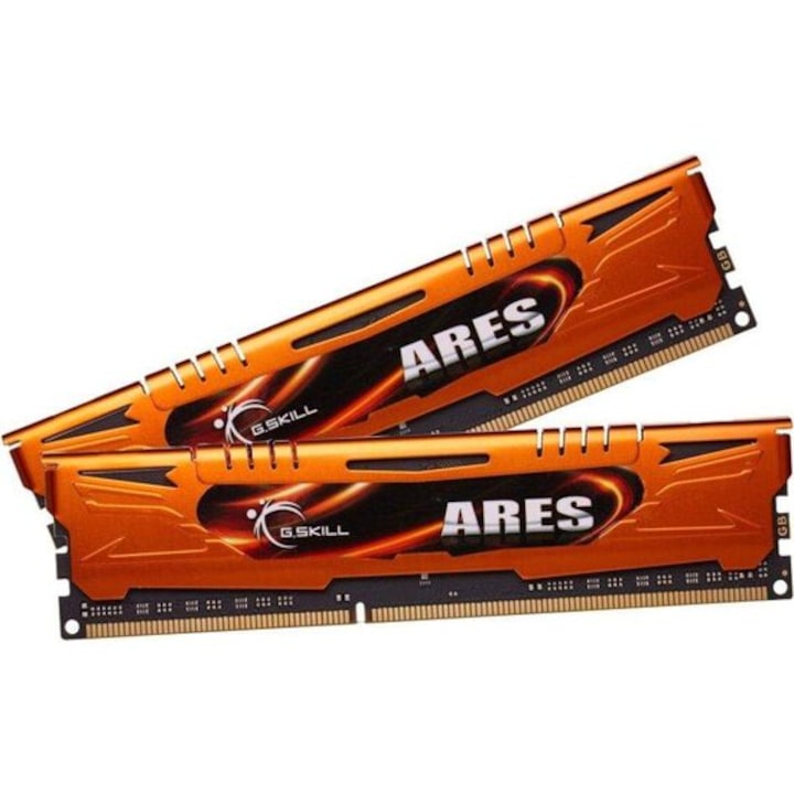 ΠΠ°ΠΌΠ΅Ρ RAM G.skill Ares, F3-1600C9D-8GAO, DDR3, 8 GB, 1600MHz, CL9