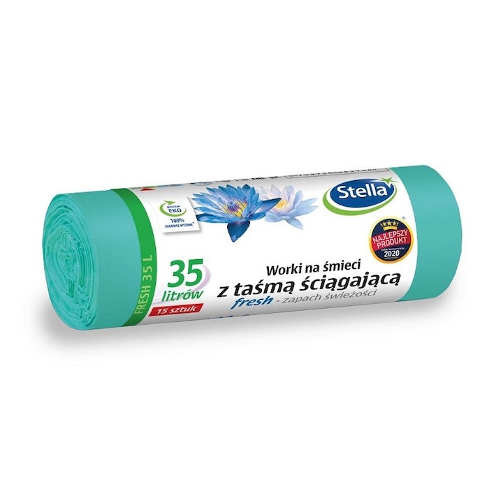 Stella Fresh Помощни торби с уши 35 л 15 бр