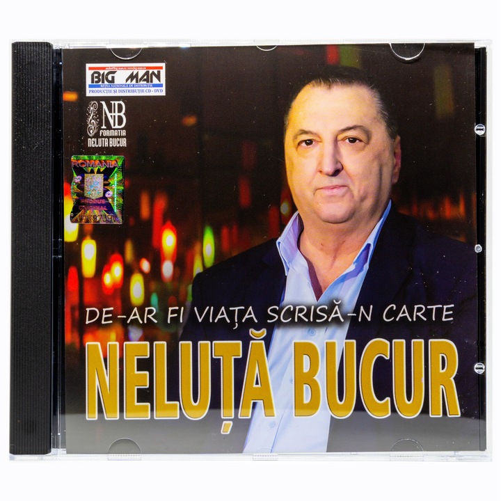 Neluta Bucur - De-ar fi viata scrisa-n carte - CD Audio