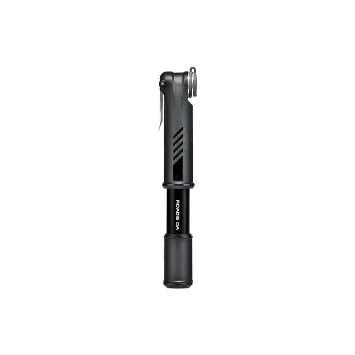 Kerékpár pumpa, Lezyne, T-TRDA-1, kézi, fehér/fekete, 15 cm