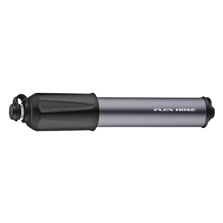 Pompa bicicleta, Lezyne, LZN-1-MP-SPDHV-V1S19, De mana, Alb/Negru, 23 cm
