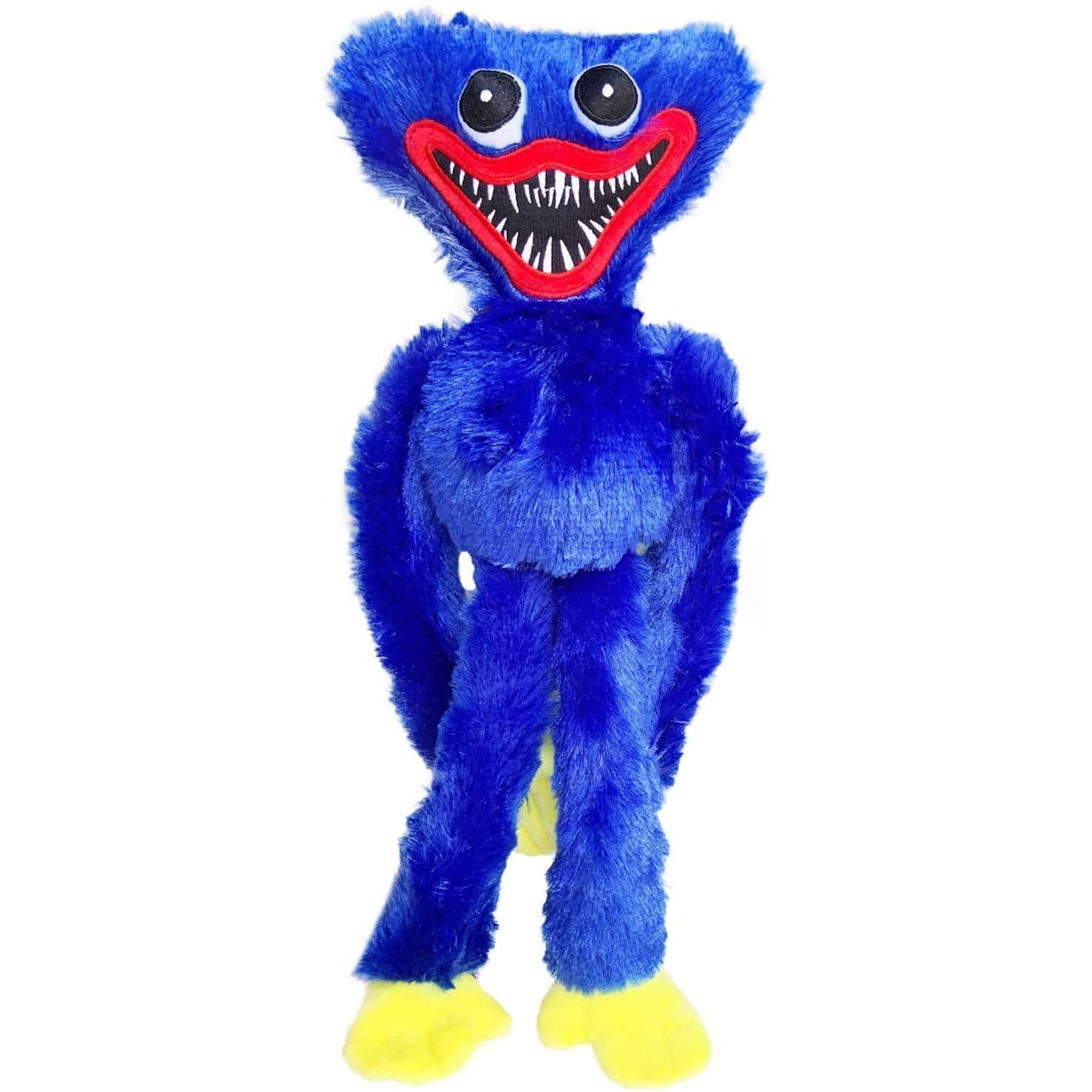 Mascota Huggy Wuggy albastru din Poppy Playtime, din plus