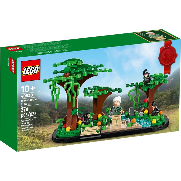 LEGO 40530 Omagiu Jane Goodall, 276 piese