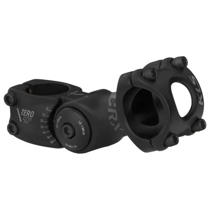 Suport bicicleta, Kellys, Aluminiu, Model CRX 70, 90 mm, Negru