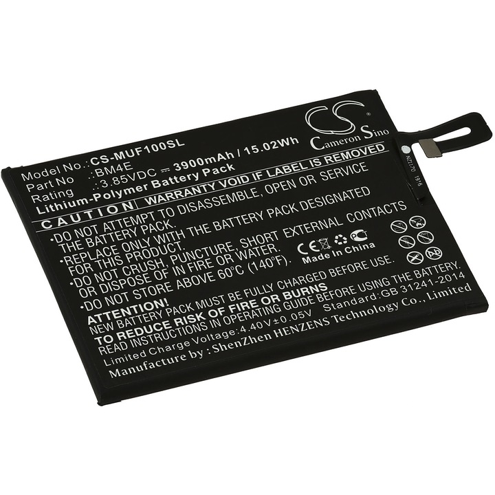 Acumulator compatibil Xiaomi Pocophone F1, M1805E10A, BM4E