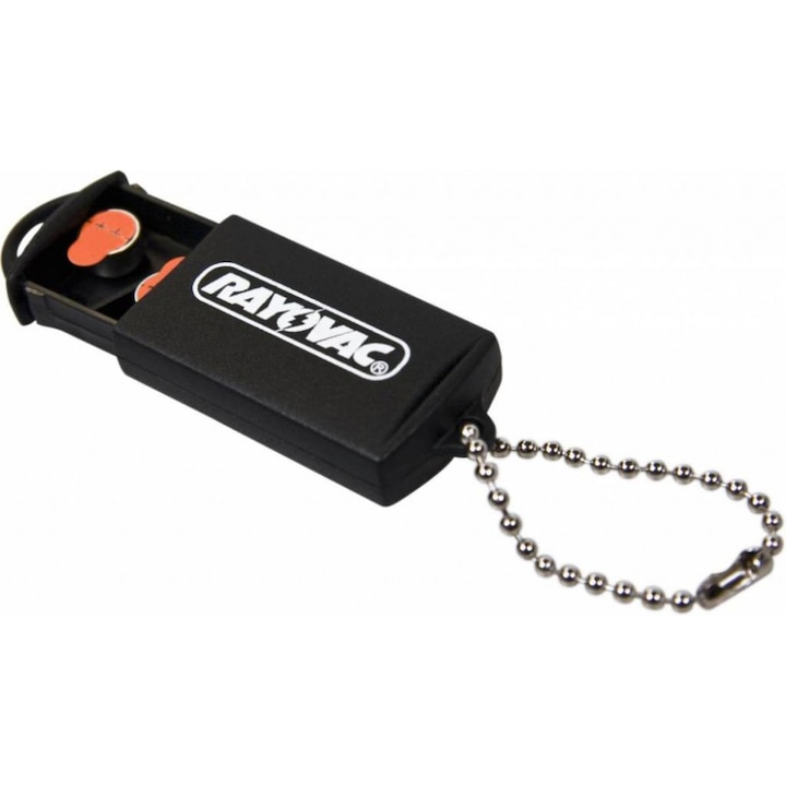 Cutie de depozitare rayovac, pentru baterii auditive, button cell