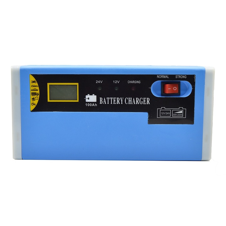 Redresor auto, standard, afisaj LED, 10A, 12/24V